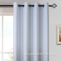 Cortinas grises Ombre con ojal